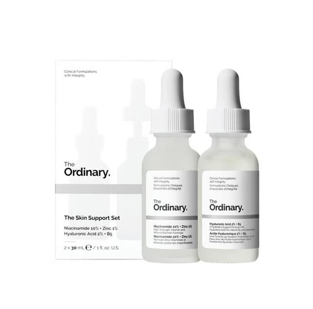 Conjunto de soporte para la piel. de Lo Ordinario.